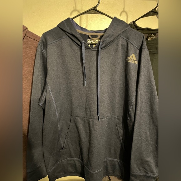 Adidas Hoodies, Sweatshirt, and Zip up Sweater Bundle of 4 Size Large - Picture 2 of 8